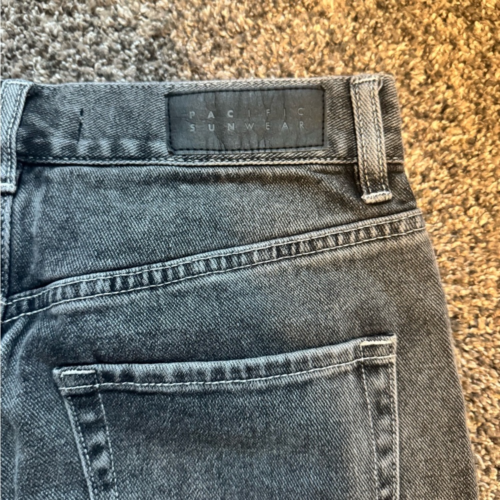 PacSun Men's Straight Gray Jeans - Picture 5 of 5